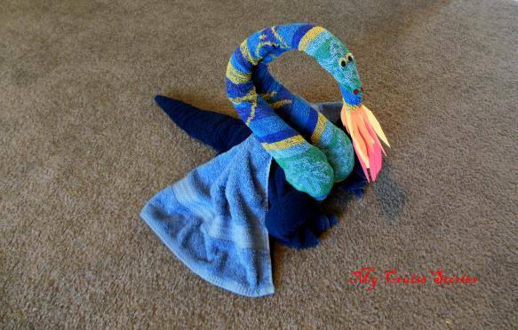 towel dragon