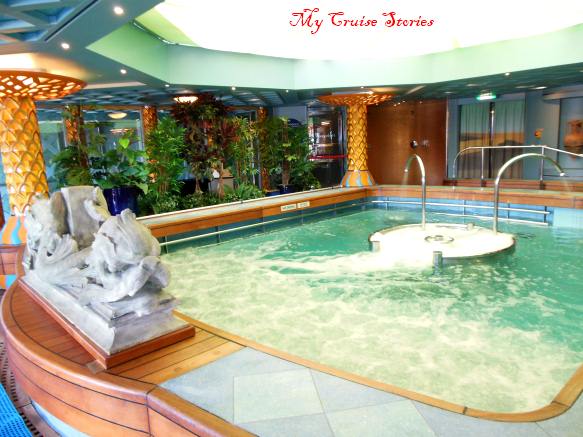 hydrotherapy mineral pool is part of the thermal package
