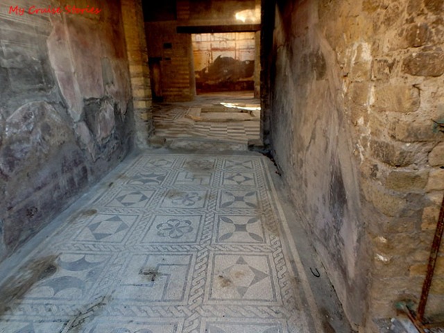 mosaic tile floor