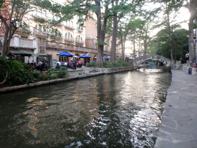 river walk in San Antonio
